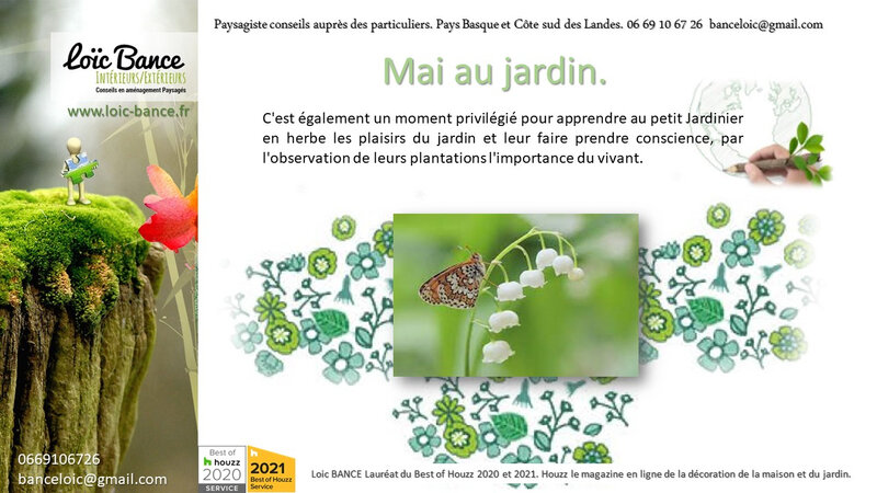Paysagiste Ahetze Les travaux du jardin en mai
