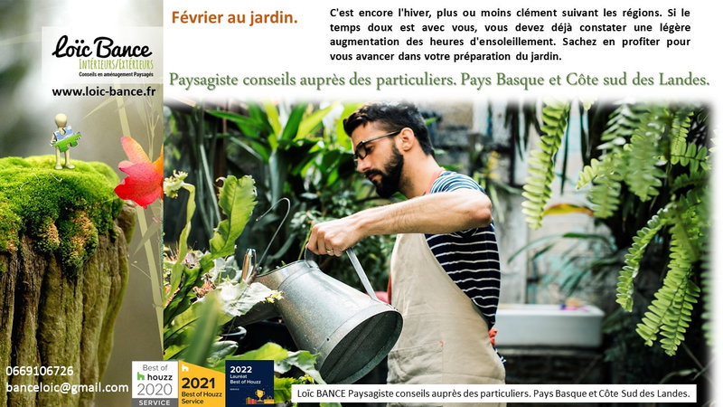 Ahetze paysages les travaux de février au jardin