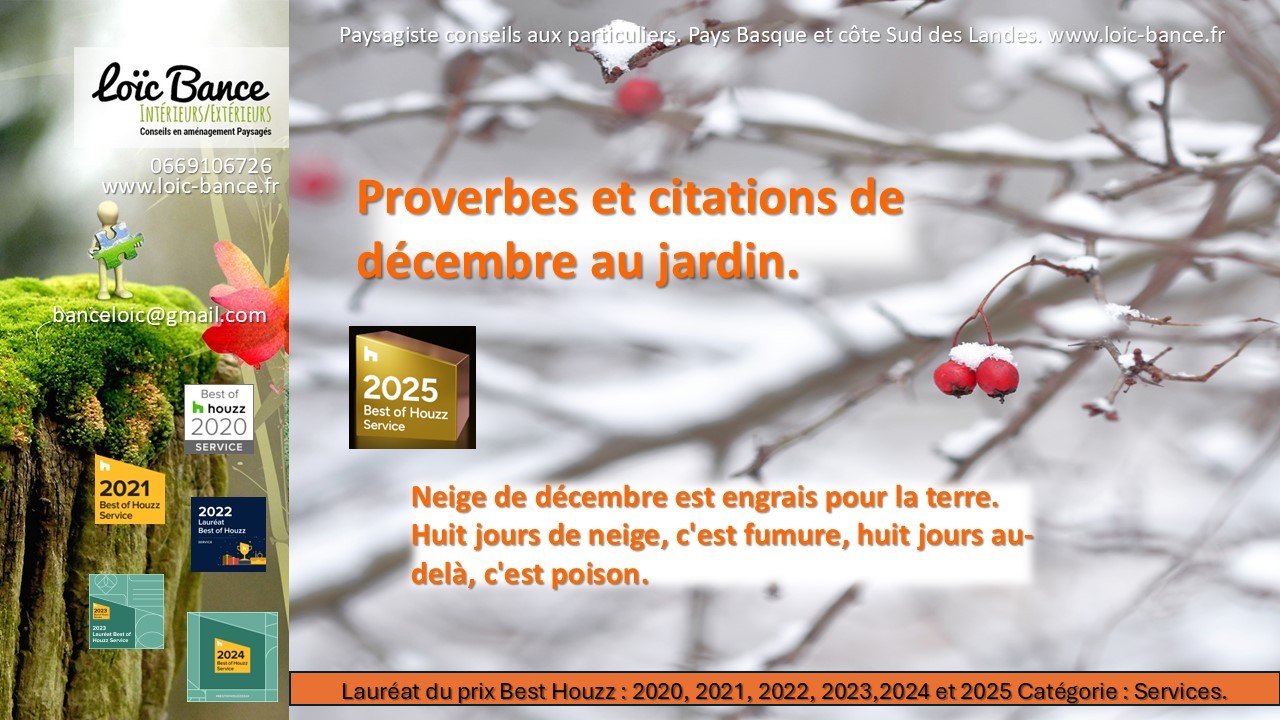 Proverbes; Citations; Paysages; Jardins; Radio; Jardins d'ici; Aménagements paysagers; Landes; Paysagiste Landes; Pays Basque; Paysagiste Pays Basque; Concepteur de jardins; Ahetze; Paysagiste Ahetze; Anglet; Paysagiste Anglet; Arbonne; Paysagiste Arbonne; Arcangues; Paysagiste Arcangues; Bayonne; Paysagiste Bayonne; Biarritz; Paysagiste Biarritz; Capbreton; Paysagiste Capbreton; Guéthary; Paysagiste Guéthary; Hossegor; Paysagiste Hossegor; Saint Jean de Luz; Paysagiste Saint Jean de Luz; Seignosse; Paysagiste Seignosse; Tosse; Paysagiste Tosse; Dax; Paysagiste Dax; Mont de Marsan 40000; Paysagiste Mont de Marsan; Paysagiste Brassempouy; Brassempouy 40330; Paysagiste Ahaxe-Alciette-BascassanAhaxe-Alciette-Bascassan 64220; Saint-Pandelon 40180; Paysagiste Saint-Pandelon; Ascain 64310; Paysagiste Ascain; Amou 40330; Paysagiste Amou; Louhossoa 64250; Paysagiste Louhossoa; 